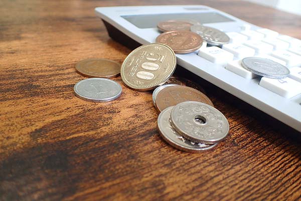 電卓とお金