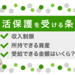 生活保護を受ける条件を徹底解説!受給金額がいくらになるのか計算してみた